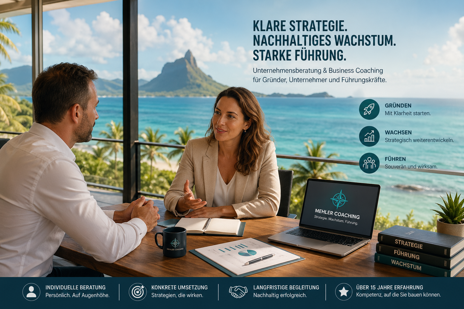 Business Coaching am Meer – Strategie Wachstum Führung